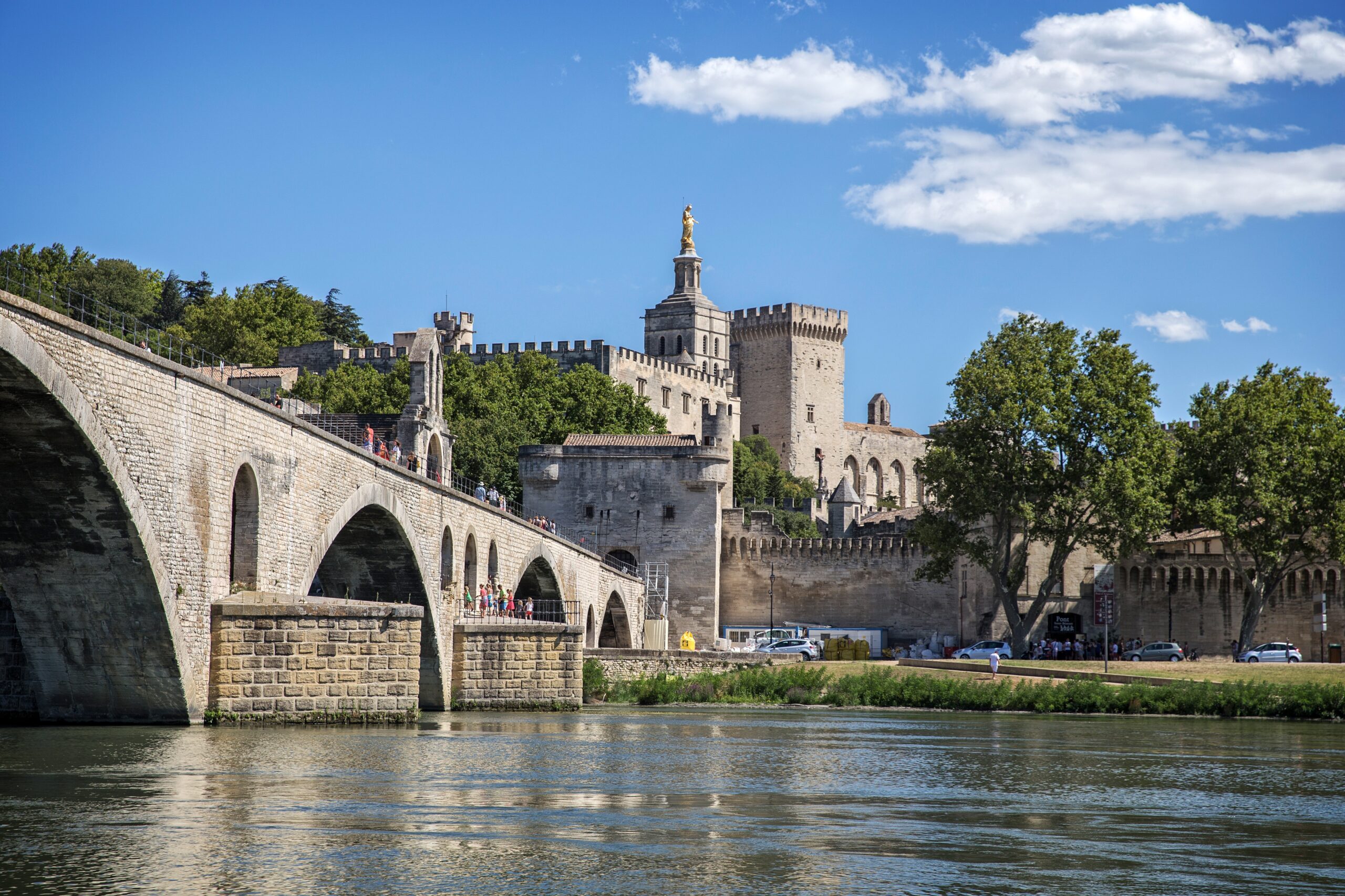 Ponte Saint Bénézet en Avignon - Provença >> Imagem: gillag